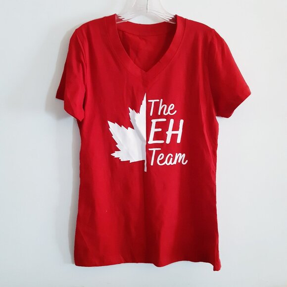 Canada Proud Maple Leaf National Pride T-Shirt Patriot Women - Picture 1 of 6
